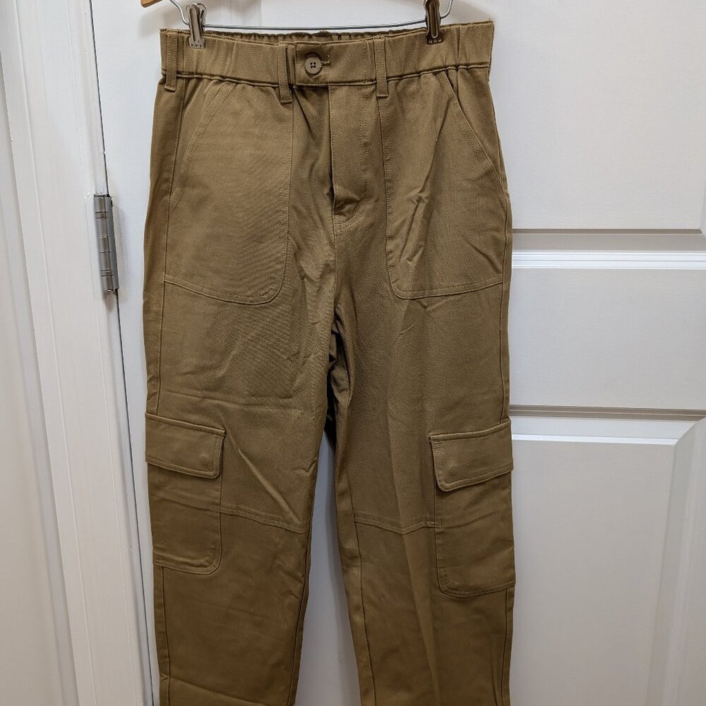 Universal Standard NWT Size 6-8 Vintage Khaki Karlee Stretch Cotton Twill Cargo
